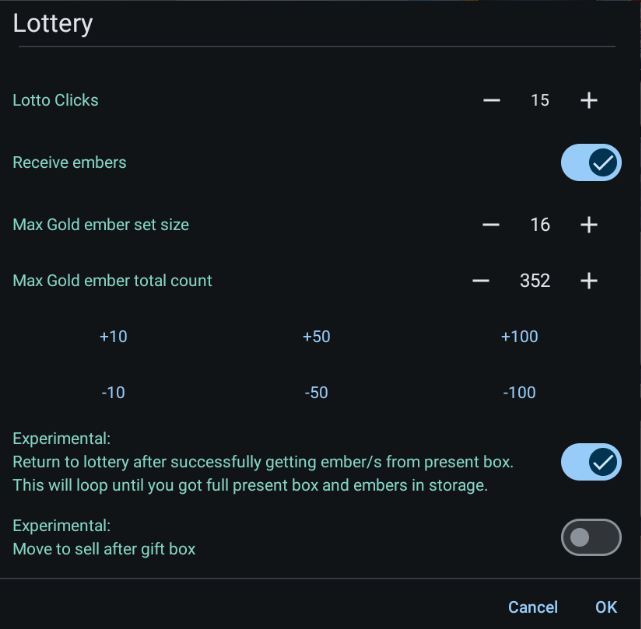 Return to Lottery